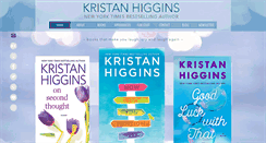 Desktop Screenshot of kristanhiggins.com